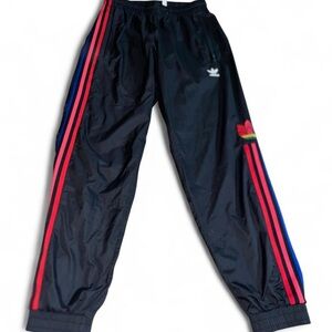 Adidas Originals Men’s 3D Trefoil 3-Stripes Track Pants Black Size S